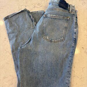 Abercombie 90s straight ultra high rise, curve love size 14R/32